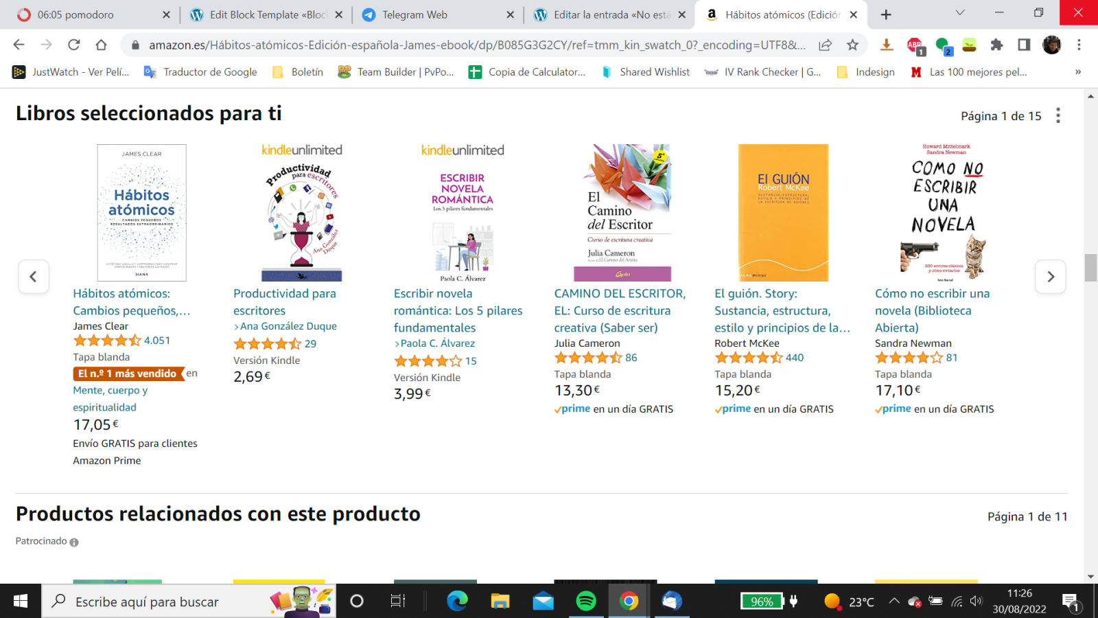 No estás aprovechando las categorías y palabras clave de Amazon